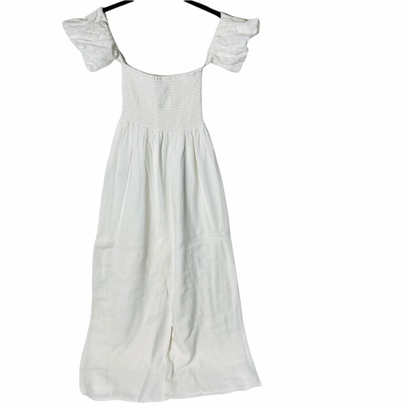 ANTHROPOLOGIE Steele Off-The-Shoulder Jumpsuit - Picture 10 of 12